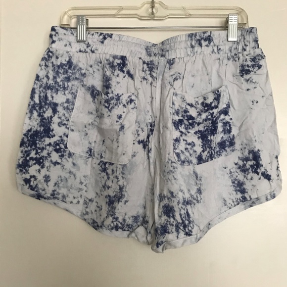 TIE DYE ACID WASH SHORTS - Picture 2 of 3